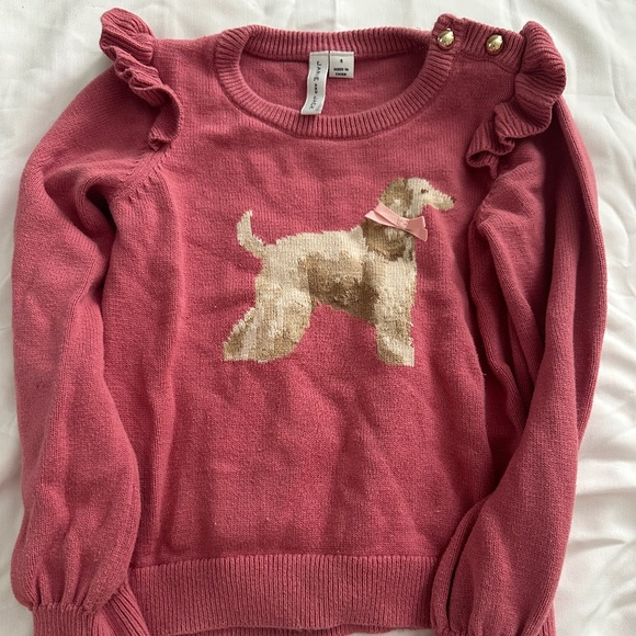 Janie and Jack Other - Janie & Jack Girls Size 4 Pink Sweater